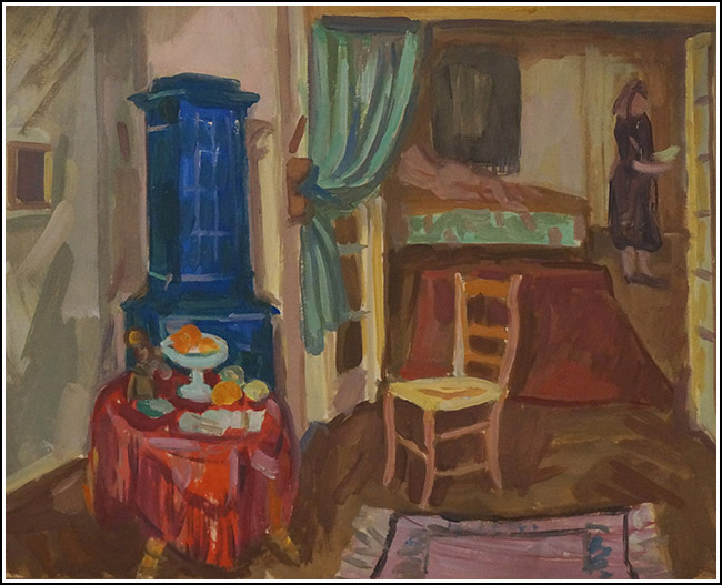 SU020 [kék kályha]