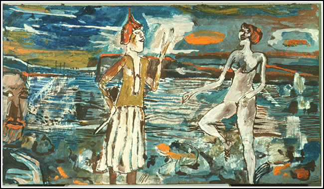 SU349 Vita a nudista strandon